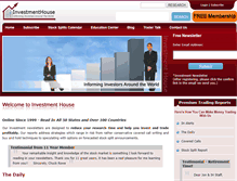 Tablet Screenshot of investmenthouse.com